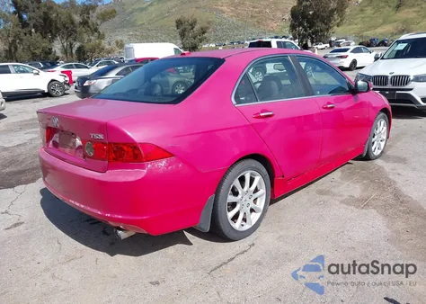 2006 Acura Tsx z USA, uszkodzony, nr VIN JH4CL96916C023520